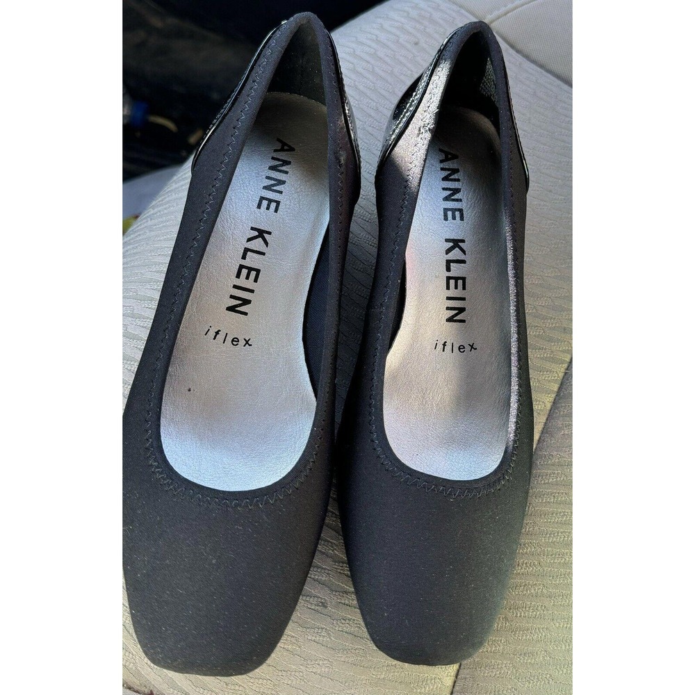 Anne Klein womens Wisher Fabric pumps shoes, Black 8.5 US